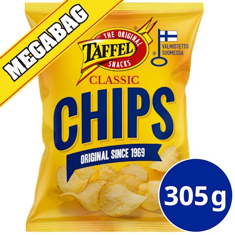 Taffel sipsi Chips Classic 305g perunalastu