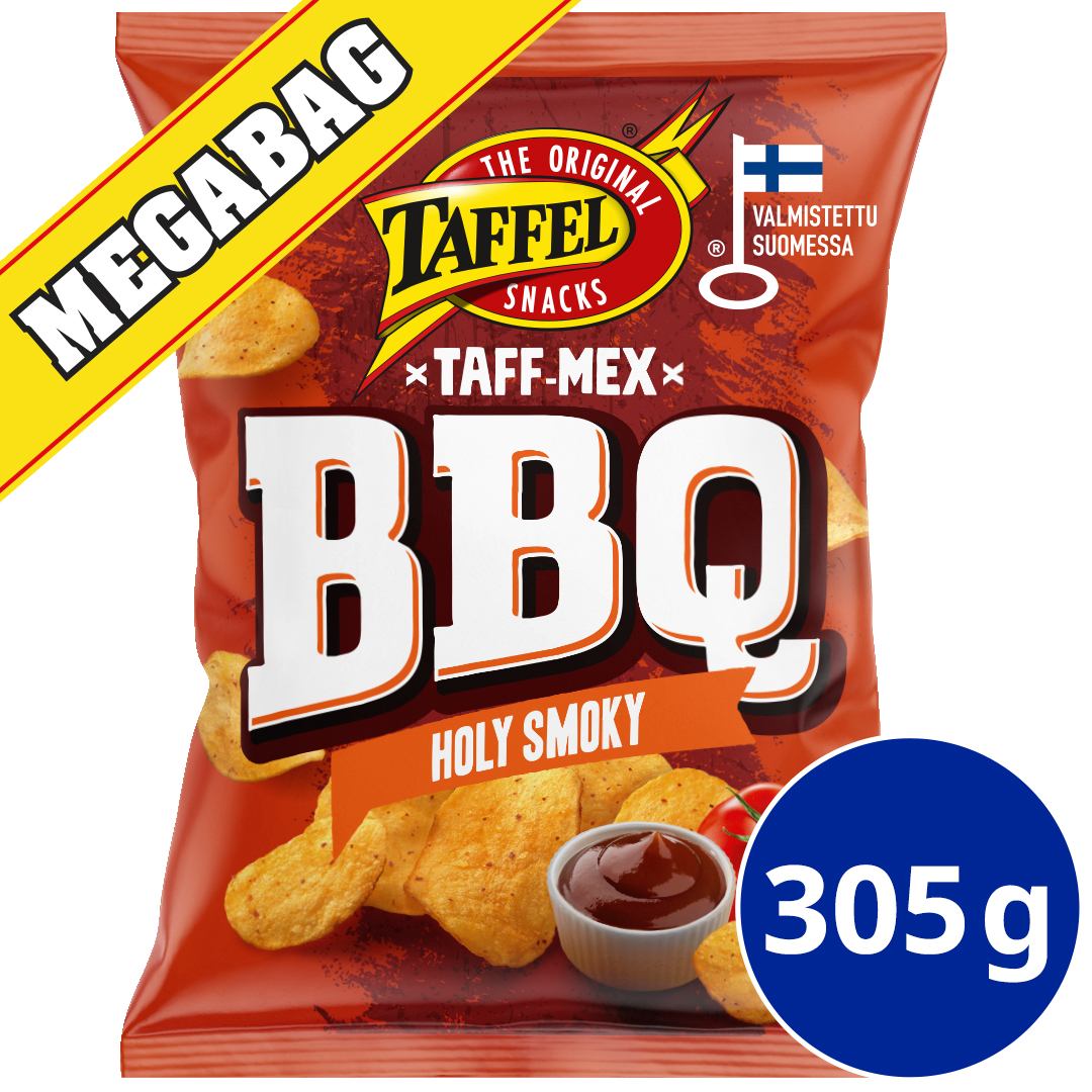 Taffel perunalastut 305g taf-mex bbq