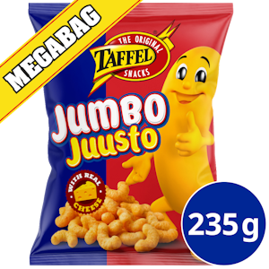 Taffel juustosnacks 235g jumbojuusto