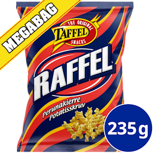 Taffel Raffel perunakierre 235g PUOLILAVA