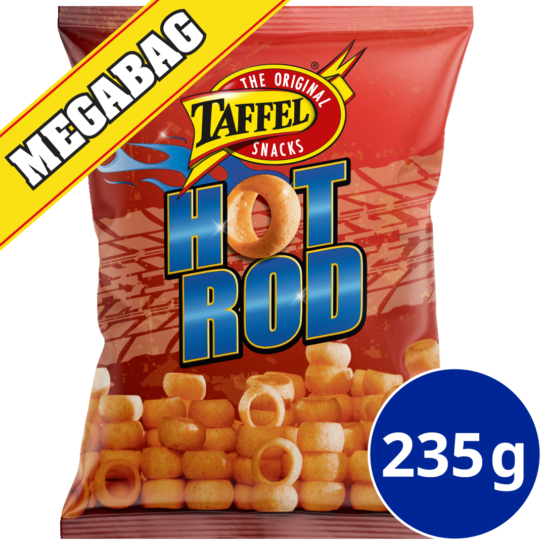 Taffel sipsi Hot Rod 235g perunarengas