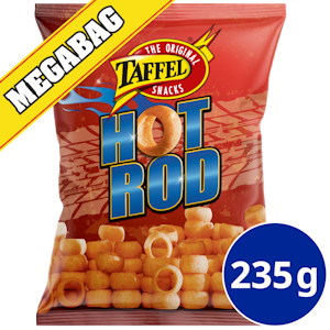 Taffel sipsi Hot Rod 235g perunarengas