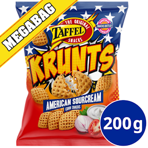 Taffel Krunts maissisnacks 200g American ranskankerma PPA