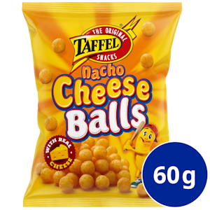 Taffel Nacho Cheese Balls 60g juustosnacks