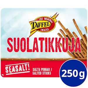 Taffel Suolatikku 250g leivottu snacks