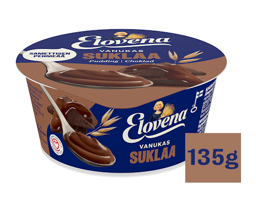Elovena vanukas 135g suklaa