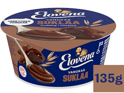 Elovena vanukas 135g suklaa