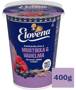 Elovena kauragurtti 400g mustikka-vadelma gluteeniton