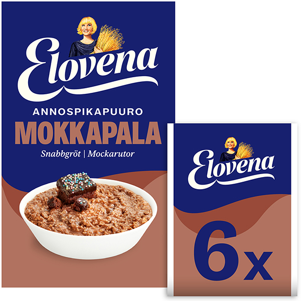 Elovena annospikapuuro mokkapala 6x35g