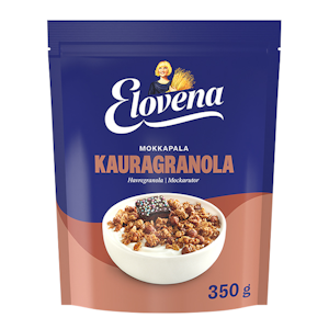 Elovena kauragranola 350g mokkapala