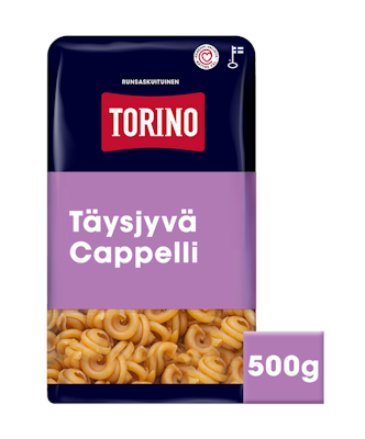 Torino täysjyvä cappelli pasta 500 g