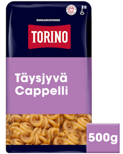 Torino täysjyvä cappelli pasta 500 g