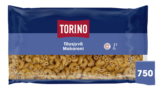 Torino täysjyvämakaroni 750 g