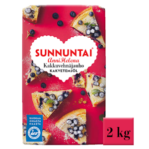 Sunnuntai Anni Helena kakkuvehnäjauho 2 kg