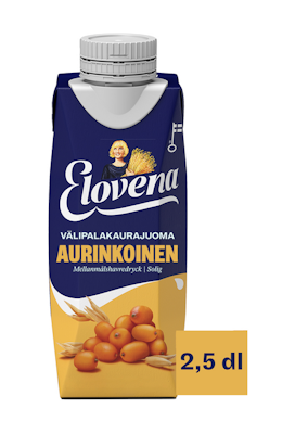 Elovena välipalakaurajuoma 2,5dl aurinkoinen