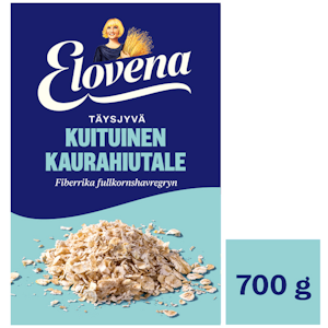 Elovena Plus kuituinen kaurahiutale 700 g