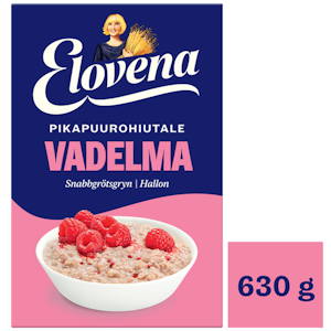 Elovena pikapuuro 630g vadelma