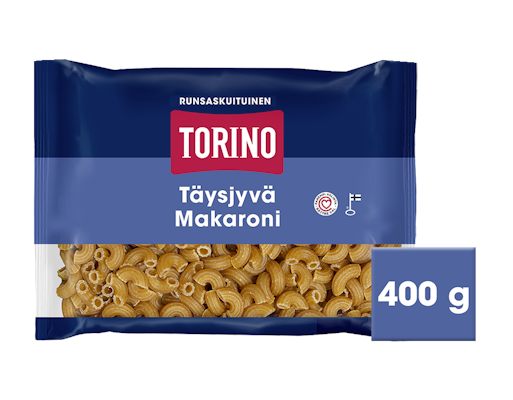 Torino täysjyvä makaroni 400g