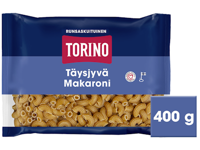 Torino täysjyvä makaroni 400g