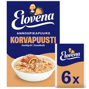 Elovena 6x40g korvapuusti