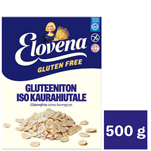 Elovena Gluteeniton iso kaurahiutale 500g