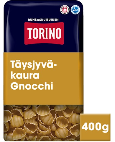 Torino Täysjyväkaura gnocchi pasta 400g