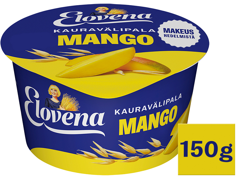 Elovena kauragurtti 150g mango gluteeniton