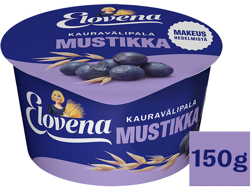Elovena kauragurtti 150g mustikka gluteeniton