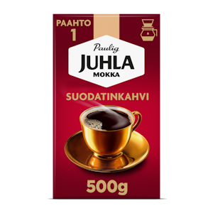 Juhla Mokka kahvi 500g suodatinjauhatus