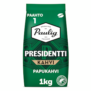 Presidentti kahvi 1kg papu