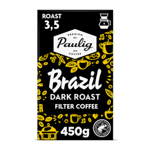 Brazil kahvi 450g tummapaahto RFA