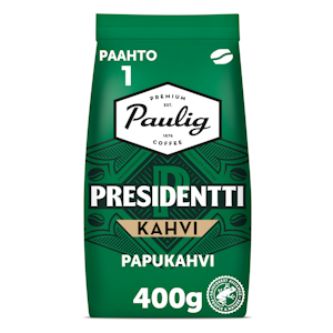 Presidentti kahvi 450g papu