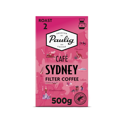 Paulig Cafe Sydney 500g hienojauhettu kahvi RFA