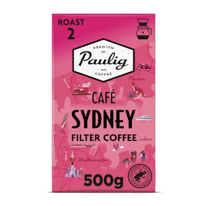 Paulig Cafe Sydney 500g hienojauhettu kahvi RFA