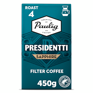 Presidentti Sapphire kahvi suodatinjauhatus 450g RFA QPA