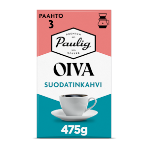 Paulig Oiva suodatinjauhettu kahvi 475g