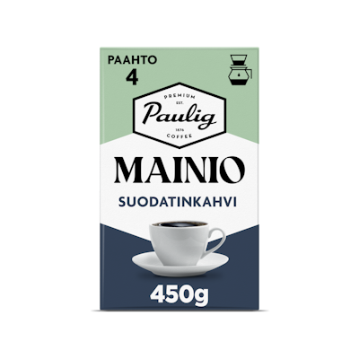 Paulig Mainio suodatinjauhettu kahvi 450g