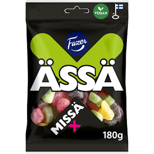 Fazer Missä X karkkipussi 180g