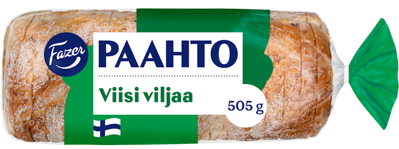 Fazer Paahto Viisi viljaa paahtoleipä 505g