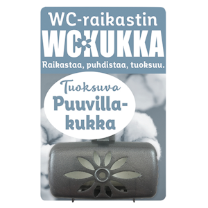 WC-kukka raikastin 50g puuvillakukka