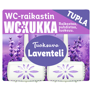 WC kukka wc-raikastaja 2x50g laventeli tuplapakkaus