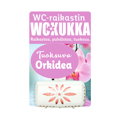 WC Kukka raikastin 50g Orkidea