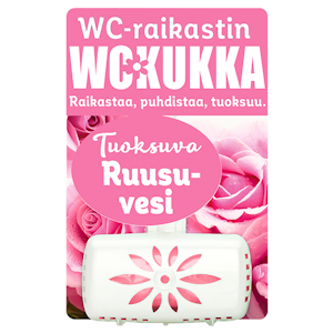 WC Kukka raikastin 50g Ruusuvesi