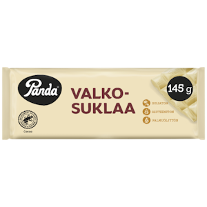 Panda suklaa 145g valkosuklaa RFA