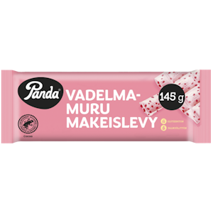 Panda makeislevy 145g vadelmamuru