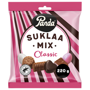 Panda Suklaamix Classic karkkipussi 220g