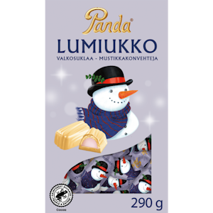 Panda Lumiukko valkosuklaakonvehti 280g