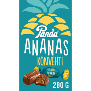 Panda Ananaskonvehteja 280g