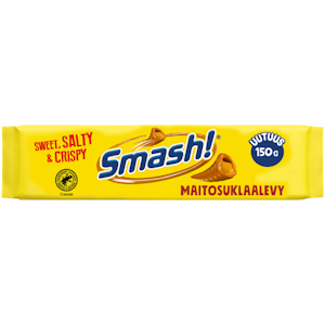 Nidar Smash! maitosuklaalevy 150g