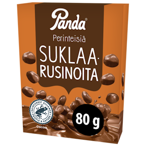 Panda Suklaarusinoita 80g RFA